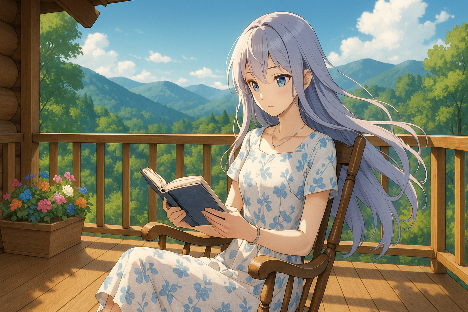 アニ☆マイスターをイメージしたブログ用プロフィールイラスト